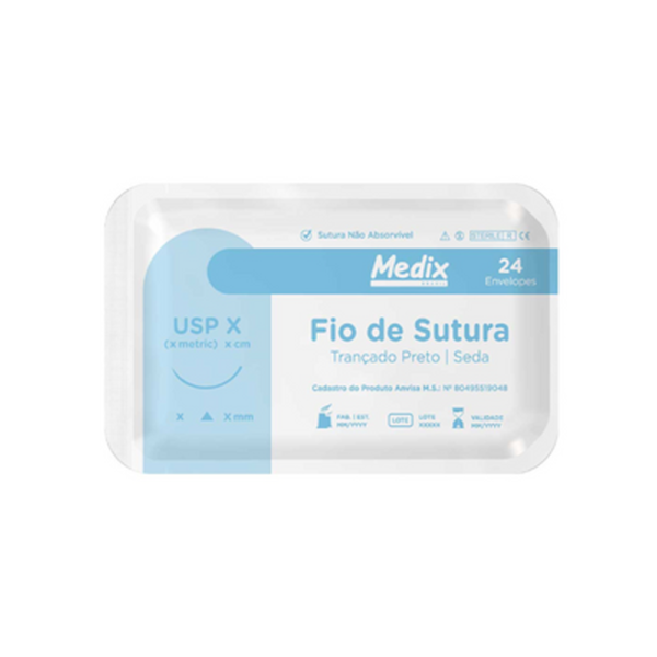 FIO DE SUTURA NÃO ABSORVÍVEL SEDA - Image 3