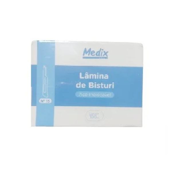 LÂMINA DE BISTURI AÇO INOXIDÁVEL